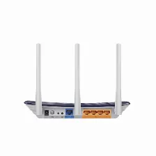 Ruteador Inalambrico Tp-link Archer-c20w Ac1200, 4 Antenas, Doble Banda (2,4 Ghz/5 Ghz), Wi-fi 4 (802.11n), 433 Mbit/s, Negro, Plata,